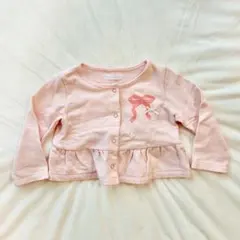 【美品】 bebe ピンク カーディガン 長袖