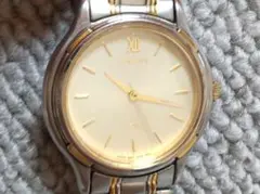 【稼働品】SEIKO LUCENT メンズ腕時計　クォーツ　コンビカラー