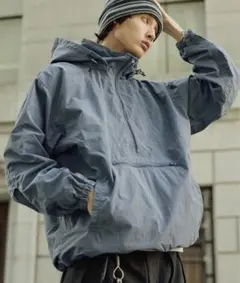 Bleme/2way オーバーアノラックパーカー /ナイロンジャケット