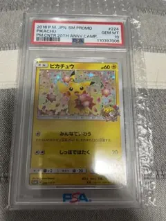 桜アフロのピカチュウ」211/SM-P PSA10（GEM MT）です。 - メルカリ
