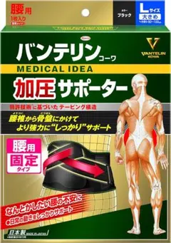 バンテリン 加圧サポーター Lサイズ