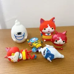 妖怪ウォッチ ジバニャン ソフビ 指人形 グッズセット