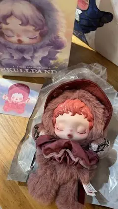 スカルパンダL'impressionnismeぬいぐるみペンダントBlossom