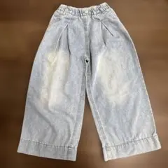shein デニム ワイドパンツ