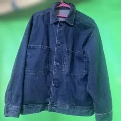 デニムジャケット GU ブルー メンズ
