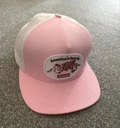 TSY メッシュキャップ ピンク ブラックタグ - メルカリ
