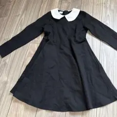 Maison de Ravi 130サイズ 黒ワンピース　フォーマル　冠婚葬祭