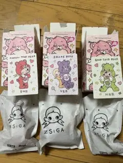 ポップマート　Zsiga x Care Bears Series Figures