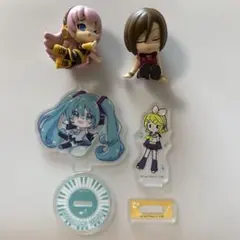 初音ミク 鏡音リン 巡音ルカ MEIKO マスコット アクスタ まとめ売り
