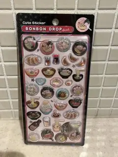 ボンボンドロップシール 和柄 第二弾　新作　ラーメン