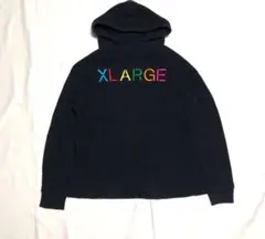 XLARGE サーマル ワッフル ロゴパーカー