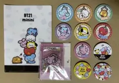 BT21mininiハピネス缶バッジ COOKY G賞　ほか