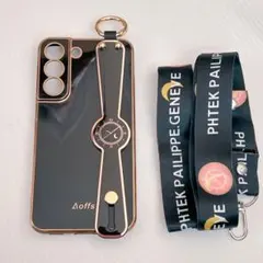携帯ケース Galaxy S22 スマホカバー ショルダーストラップ付き