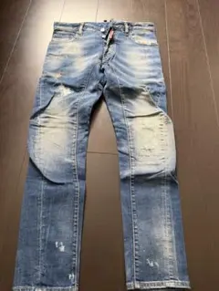 DSQUARED2 ダメージ加工 デニムパンツ 44