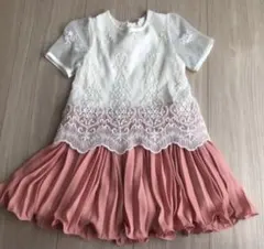 韓国子ども服♡プリーツワンピース♡