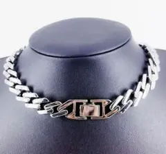 マイアミキューバン 喜平 チェーン ひし形 プラチナ 50cm 12mm 新品