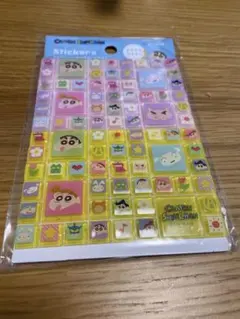 クレヨンしんちゃん　タイルシール　セリア