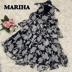 美品 Blumarine お花柄 シルク フィッシュテール フレアスカート