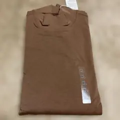 ★新品UNIQLO U ヒートネックコットンタートルネックT長袖 XL