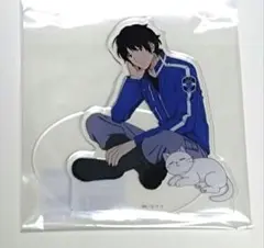 ワールドトリガー 烏丸京介 キャラアクリルフィギュア 猫Ver.