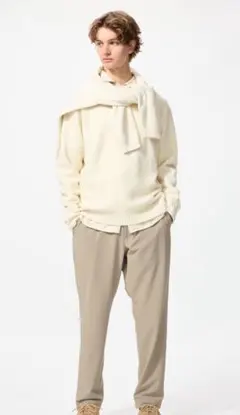 UNIQLO メンズ ウォームストレッチパンツ