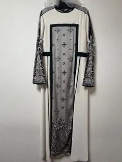 【新品タグ付】MURRAL Framed flower dress MU22SS