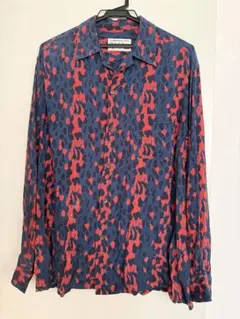 着*達様 WACKO MARIA RUDEES レオパード柄シャツ S 希少！ - メルカリ