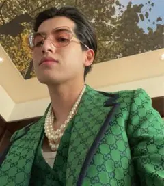 Gucci 緑 国内正規品テーラードジャケットkemio着用のサムネイル