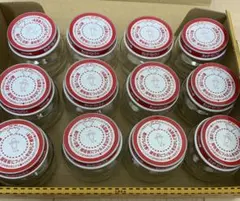 キューピー離乳食 保存容器 空瓶　ガラス 12個セット