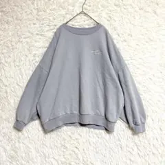 刺繍スウェット