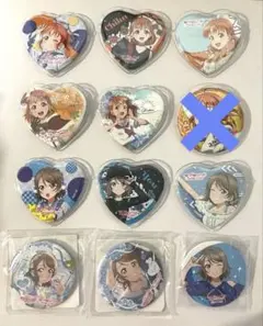 ラブライブ！サンシャイン！ 沼津地元愛まつり 渡辺曜 ホロ缶バッジ