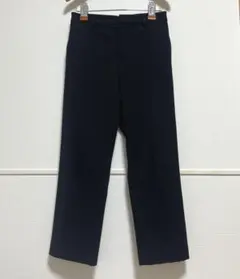 ユニクロ　スマートアンクルパンツ　黒 2WAYストレッチ・スリムテーパード　S