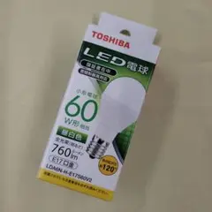 東芝 LED電球 小形電球形（昼白色相当） LDA6N-H-E17S60V2