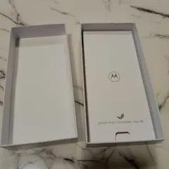 Motorola moto g 66j 5G 空箱のみ　ブラックオイスター