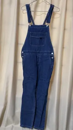 GU ダークブルー サロペット