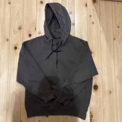 Uniqlo+J ブラウン ハーフジップパーカー Mサイズ