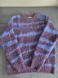 ストライプ ニット