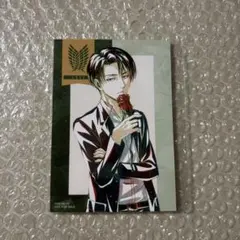 進撃の巨人 Ani-Art Flower Shop 特典 ブロマイド リヴァイ