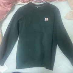 Carhartt ダークグリーン トレーナー M