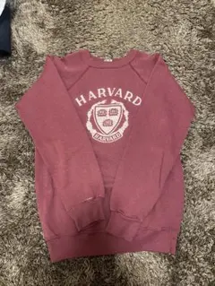 80s Champion トリコタグHarvard スウェット バーガンディ