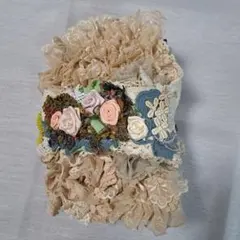 ジャンクジャーナル雑記帳　クリスマス　レースたっぷり