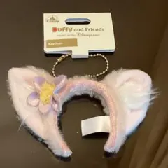 香港ディズニー　リーナベル　カチューシャキーチェーン