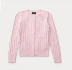 ポロラルフローレン キッズ ミニケーブル コットン カーディガン