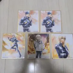 名探偵コナン ミニ色紙 安室透＆赤井秀一