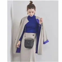 united arrowsバイカラーコート