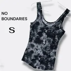 NO BOUNDARIES タイダイ柄　タンクトップ S/CH ノーバウンダリー