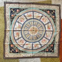 エトロ　ETRO シルクスカーフ　ヴィンテージ　新品　タグケース付き　大判