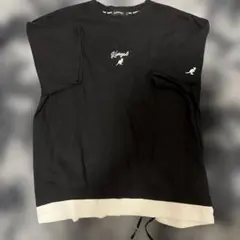 KANGOL Tシャツ ブラック L
