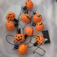 ハロウィン パンプキン ストリングライト イルミネーション