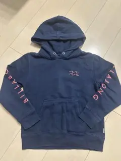 BILLABONG ネイビー パーカー 130